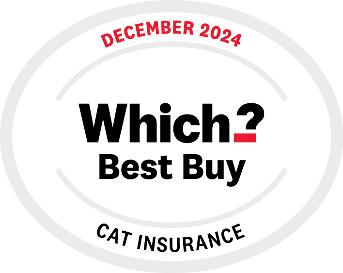 Which? Best Buy Cat Insurance logo dated December 2024