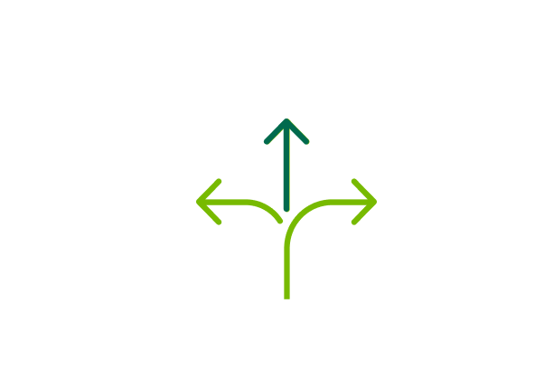 Arrows signposting illustration